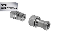 Szybkozłącza do węży ze stali nierdzewnej